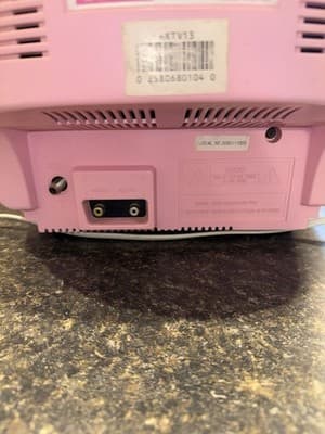 Hello Kitty Pink 13" Vintage CRT Retro Game TV HK TV13 With Remote - WORKING - Thumbnail 12