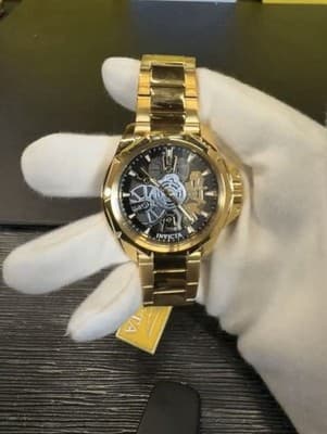 Invicta Men’s Objet D Art Watch w/ Skeleton Dial - 44mm, Gold (50380) 🔥🔥🔥🔥 - Thumbnail 3