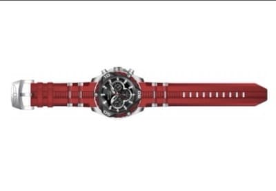 Invicta Bolt Swiss Ronda Z60 FE Caliber 50mm Men’s Chronograph Watch Steel Red - Thumbnail 3