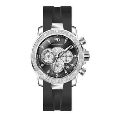 UF6 Collection TM-621009 45mm Black SILVER Mens's watch Technomarine BNIB!! 🔥🔥 - Thumbnail 3