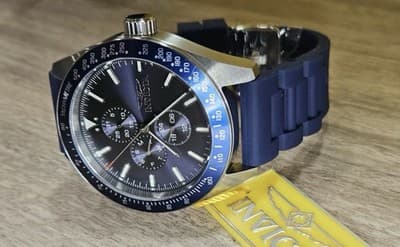 Invicta Aviator Quartz Blue Dial Men's Watch 38401 - Thumbnail 3