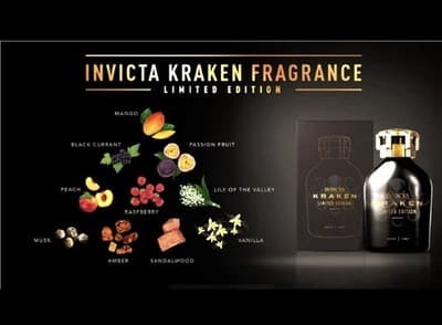 SEALED Invicta BEST SMELLING Kraken Men's Fragrance Limited Edition (40334) - Thumbnail 2