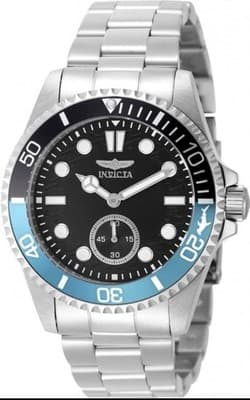 Invicta Pro Diver Quartz Black Dial Batman Bezel Men's Watch 49437 - Image 1