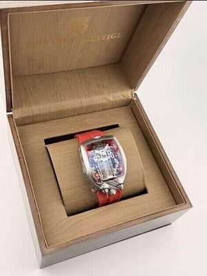 Montres Prestige X Invicta Automatic Men's Watch - 44mm, Red (MPW-0161) - Thumbnail 5