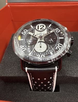 Invicta Invicta Racing Men's 44mm Watch Black White Silver 50363 New NIB - Thumbnail 3