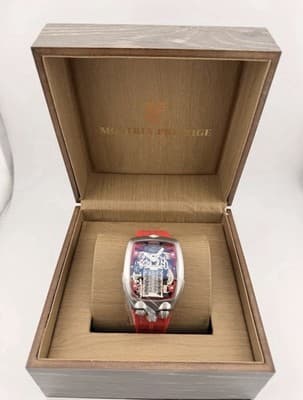 Montres Prestige X Invicta Automatic Men's Watch - 44mm, Red (MPW-0161) - Thumbnail 4