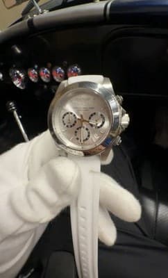 Invicta Speedway Montecarlo Men's Watch - 40mm, White (50488) BRAND NEW! 🔥🔥🔥 - Thumbnail 5