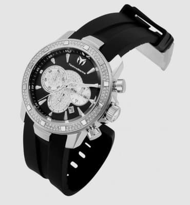 UF6 Collection TM-621009 45mm Black SILVER Mens's watch Technomarine BNIB!! 🔥🔥 - Thumbnail 2