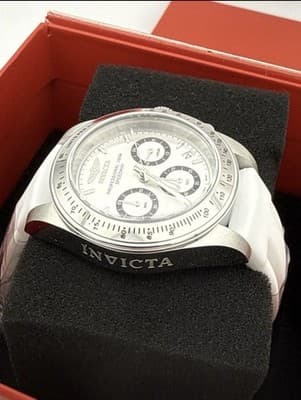 Invicta Speedway Montecarlo Men's Watch - 40mm, White (50488) BRAND NEW! 🔥🔥🔥 - Thumbnail 3