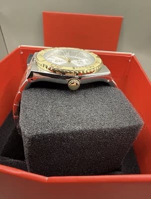 Invicta Women's Ocean Voyage Watch 38MM Case Silver/Gold Tone 50M WR 50160 - Thumbnail 4
