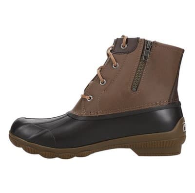 Sperry Syren Gulf Zippered Duck Womens US 5 Brown Casual Boots STS80524 - Thumbnail 3