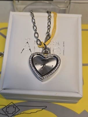 Invicta Mini 27.5mm Angel Women’s Watch Necklace Silver (49937) $199 MSRP-NEW - Thumbnail 2