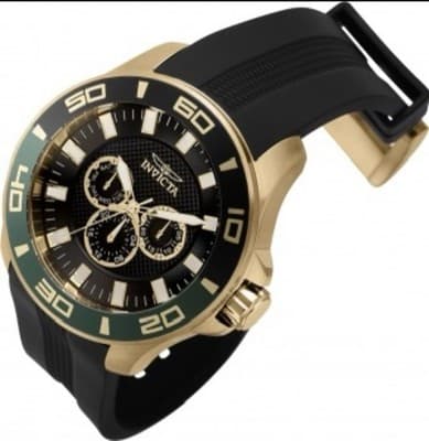 44524 NEW Invicta Pro Diver Men's Watch Black/Gold - 50mm NEW IN BOX! 🔥🔥 - Thumbnail 3