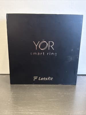 LETSFIT - Yor Smart RING / Model LR-08-GM Size 08 Gun Metal - Thumbnail 2