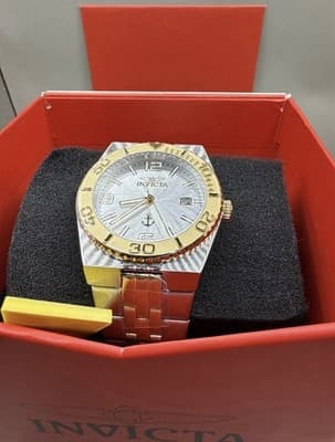 Invicta Women's Ocean Voyage Watch 38MM Case Silver/Gold Tone 50M WR 50160 - Thumbnail 3
