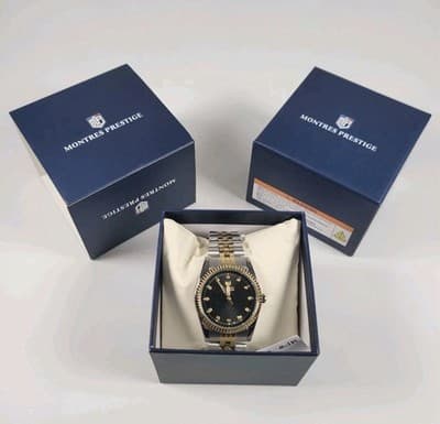 MPW-0273 - INVICTA Montres Prestige 38mm Unisex Gold/Steel BNIB!! 🔥🔥 - Thumbnail 3