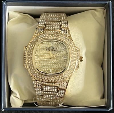 MPW-0132 New Montres Prestige Vesper X Invicta Men's Watch - 42mm Gold 🔥 - Thumbnail 4