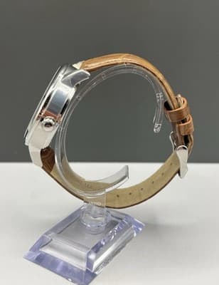 47802 NIB Invicta Celestial Men’s Watch 43mm Silver Dial Leather – FAST SHIP!🔥 - Thumbnail 3