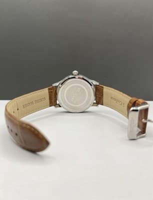 47802 NIB Invicta Celestial Men’s Watch 43mm Silver Dial Leather – FAST SHIP!🔥 - Thumbnail 4