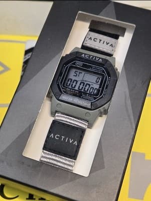 ACWF002 Invicta Activa Spectra X Digital Unisex Watch - 44.5mm, Grey, Black New - Thumbnail 2