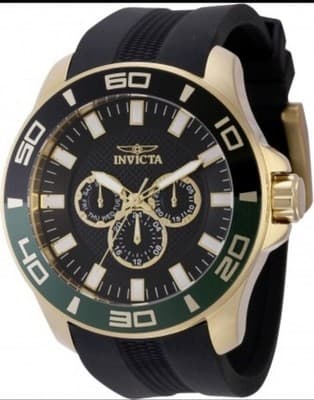 44524 NEW Invicta Pro Diver Men's Watch Black/Gold - 50mm NEW IN BOX! 🔥🔥 - Thumbnail 2
