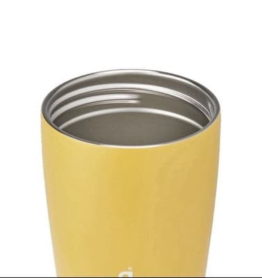 NWT Owala 20 oz SmoothSip Slider Coffee Tumbler Stainless Steel Mug Golden Quest - Thumbnail 3