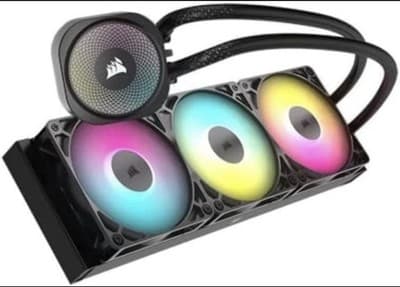 CORSAIR Nautilus 360 RS ARGB Liquid CPU Cooler - Black - Factory Sealed - Image 1