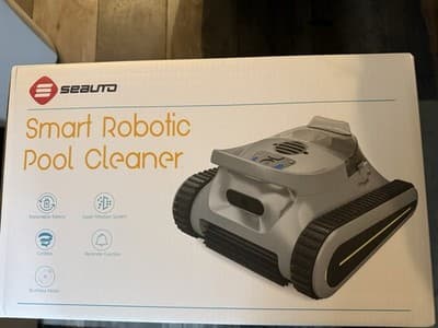 Seauto Robotic Wall Climbing Pool Cleaner Brand New 2024 Model “The Crab" 🔥🔥 - Thumbnail 2