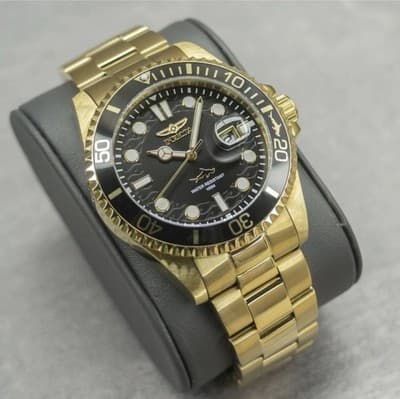 🔥 Invicta Men’s Pro Diver Gold 43mm 30026 New In Box Free Shipping 🔥🔥🔥🔥🔥 - Thumbnail 4