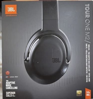 JBL Tour One M2 Wireless Over-Ear Noise Cancelling Headphones (Black) (NEW) 🔥🔥 - Image 1
