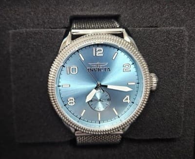Invicta Vintage Men's Watch 44mm Blue, Steel ***Brand NEW in Box*** 48914 - Image 1