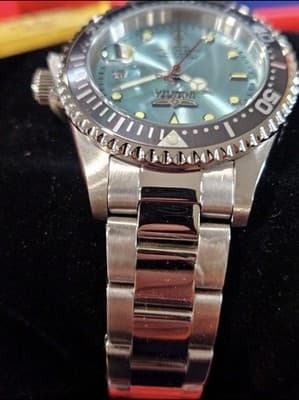 INVICTA Men's 37.5mm Quartz Watch - Steel, Light Blue -NIB- GORGEOUS! 50145 🔥 - Thumbnail 3