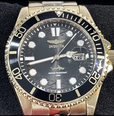 🔥 Invicta Men’s Pro Diver Gold 43mm 30026 New In Box Free Shipping 🔥🔥🔥🔥🔥 - Thumbnail 5