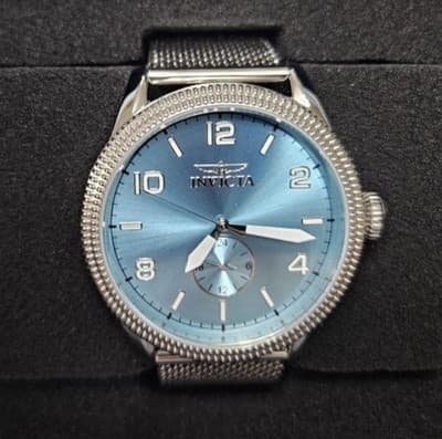 Invicta Vintage Men's Watch 44mm Blue, Steel ***Brand NEW in Box*** 48914 - Thumbnail 7
