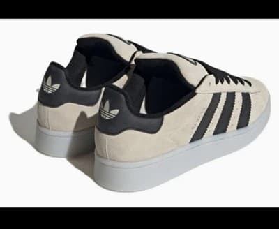 Men's - Adidas Campus 00s 'Aluminium Black' HQ8711 Men’s US Size 11.5 - Thumbnail 4