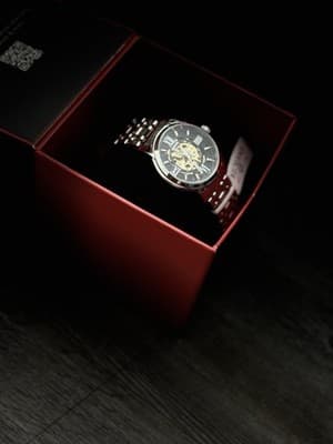 NEW Invicta 69132 Objet D Art 41mm Silver Skeleton Dial Automatic Men's Watch - Thumbnail 6
