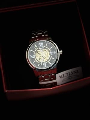 NEW Invicta 69132 Objet D Art 41mm Silver Skeleton Dial Automatic Men's Watch - Thumbnail 8