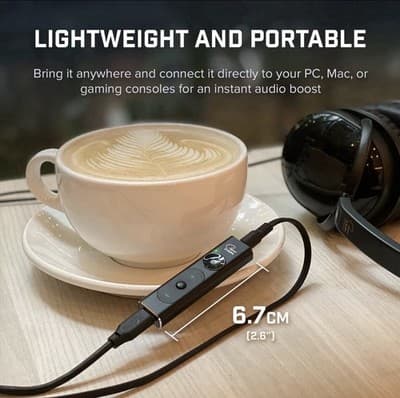 Creative Sound Blaster X1 Hi-Res USB DAC & Headphone Amplifier With Super X-Fi - Thumbnail 4