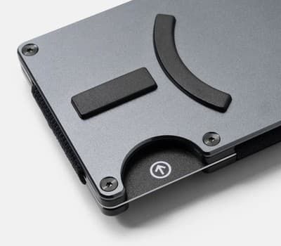 The Ridge Aluminum Magsafe Wallet - Gunmetal AUWAI249103 NEW -Free Fast Shipping - Thumbnail 3