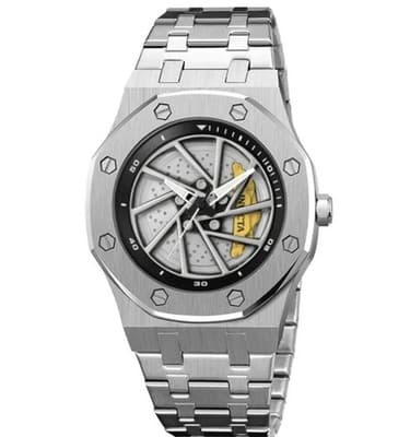 Invicta Men's Speedway Rim Silver Stainless Steel Watch 42mm 69487 - Image 1