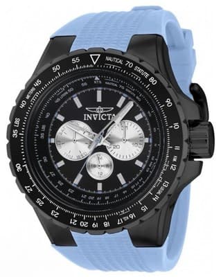 Invicta Aviator Skyshock 50mm Chronograph Men’s Watch Blue Black 39305 New NIB - Image 1
