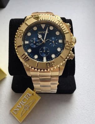 Invicta Grand Diver Men's Watch - 47mm. Gold (36974) - Thumbnail 3