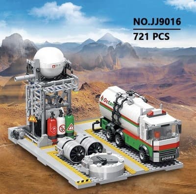 MISINI Architecture M6014 City Chemical Plant Building Set - OPEN BOX - $179MSRP - Thumbnail 6