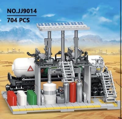 MISINI Architecture M6014 City Chemical Plant Building Set - OPEN BOX - $179MSRP - Thumbnail 4