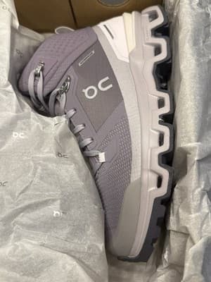 Sz 6.5 On Cloudrock 2 Waterproof Hiking Boots Women's - Shark/Fade 63.98281 - Thumbnail 5