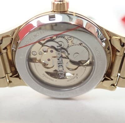 Invicta Objet D Art Skeleton 69116 Automatic Movement 40mm Gold - NEW 🔥🔥🔥🔥 - Thumbnail 9