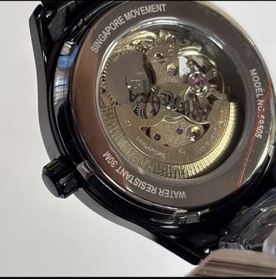 Invicta Objet D Art Automatic Men's Watch w/ Skeleton Dial 41mm Black NEW 69505 - Thumbnail 6