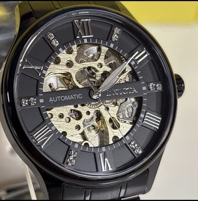 Invicta Objet D Art Automatic Men's Watch w/ Skeleton Dial 41mm Black NEW 69505 - Image 1