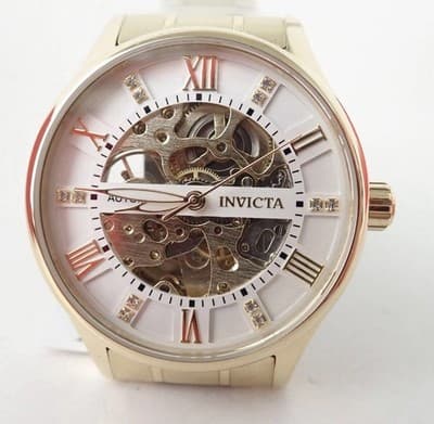 Invicta Objet D Art Skeleton 69116 Automatic Movement 40mm Gold - NEW 🔥🔥🔥🔥 - Image 1