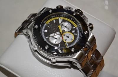 NEW 56mm INVICTA RACING CHRONOGRAPH SILVER-BLACK 48316 WATCH MSRP $519!!! 🔥🔥🔥 - Thumbnail 4